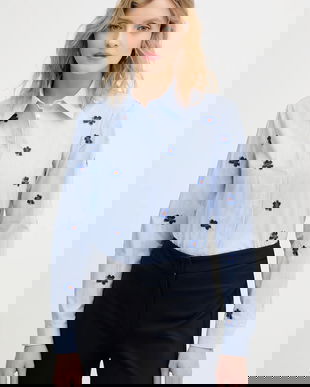 IBlues cămașă din bumbac BRONCIO