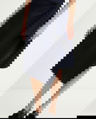 Sisley fustă din amestec de lână