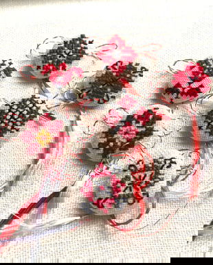 Set  șase martisoare traditionale românesti