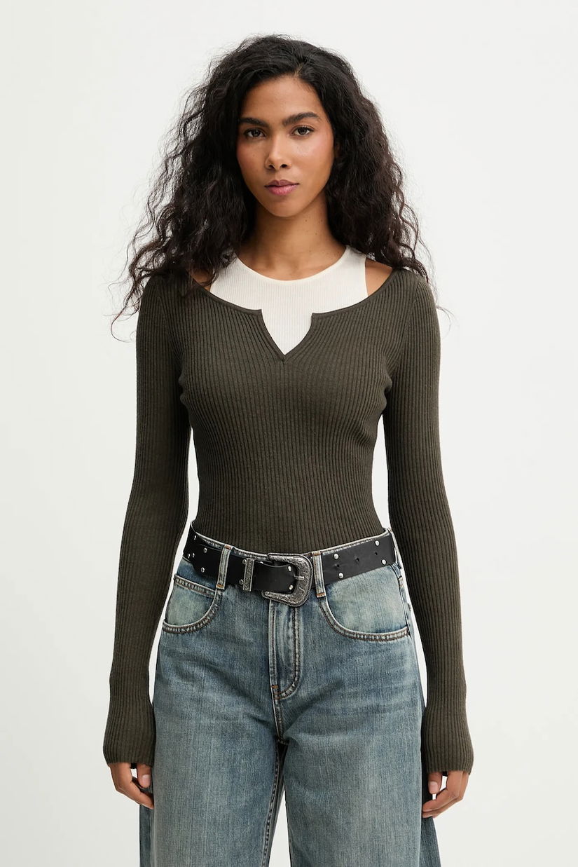 Miss Sixty pulover din amestec de lână