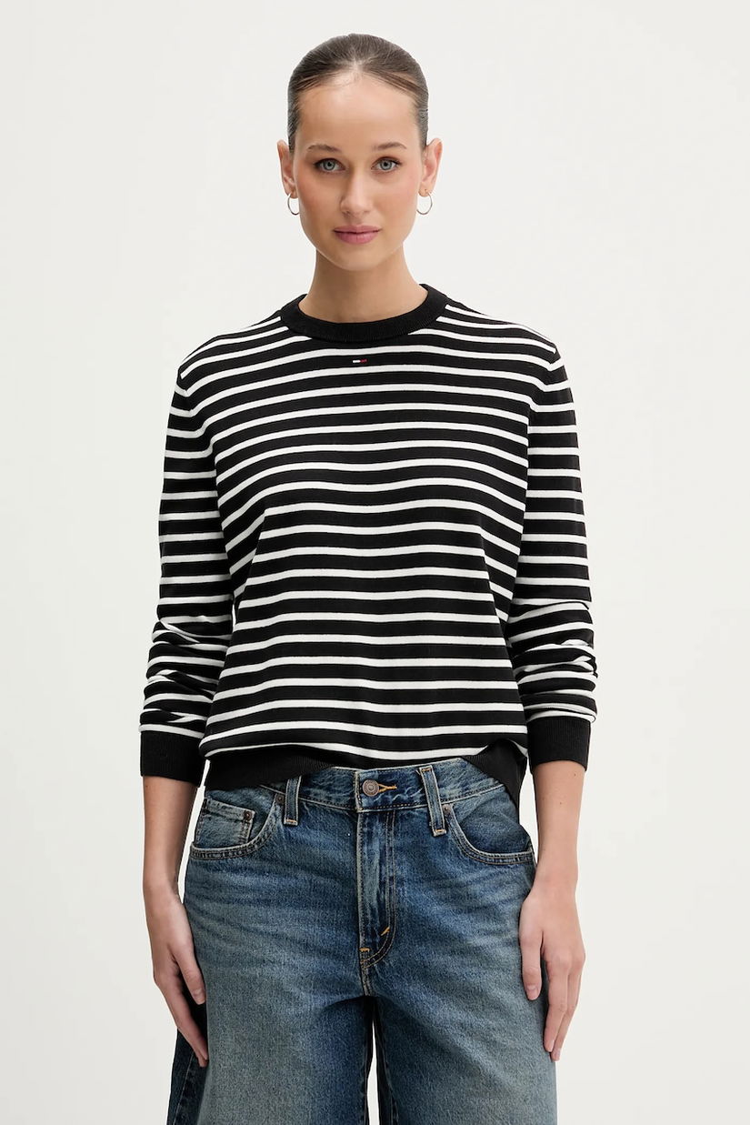 Tommy Jeans pulover de bumbac