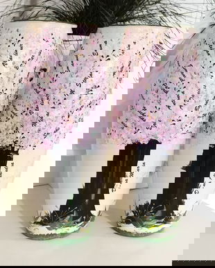 Vaza decorată manual pentru 8 martie, cadou educatoare, cadou invatatoare