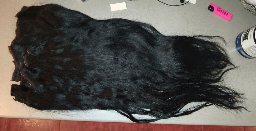 Vând extensii păr natural clip-on