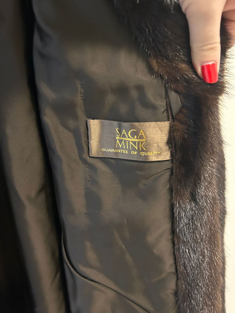 Blana naturala de nurca lunga