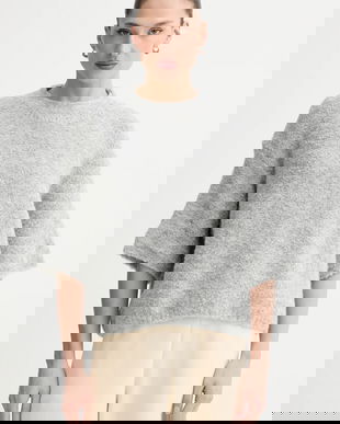 American Vintage pulover din amestec de lână