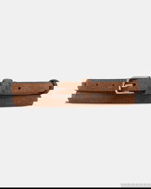 Answear.LAB curea din piele intoarsa