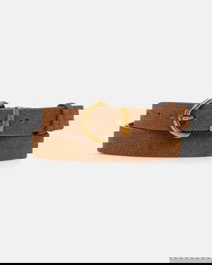 Answear.LAB curea din piele intoarsa