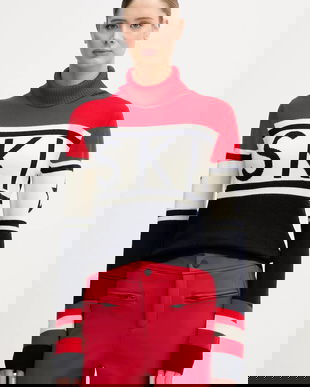 Perfect Moment pulover din lână merino Schild