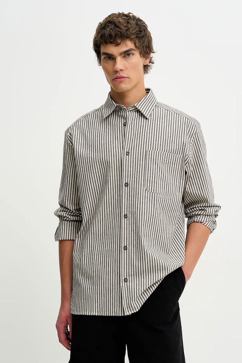 A.P.C. cămașă din bumbac Surchemise Malo