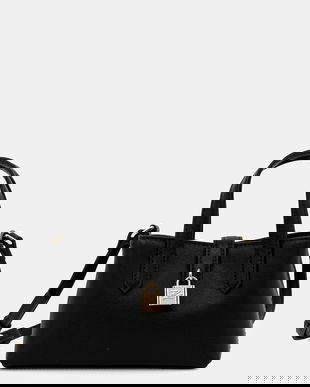 Karl Lagerfeld poșetă de piele K/AUTOGRAPH