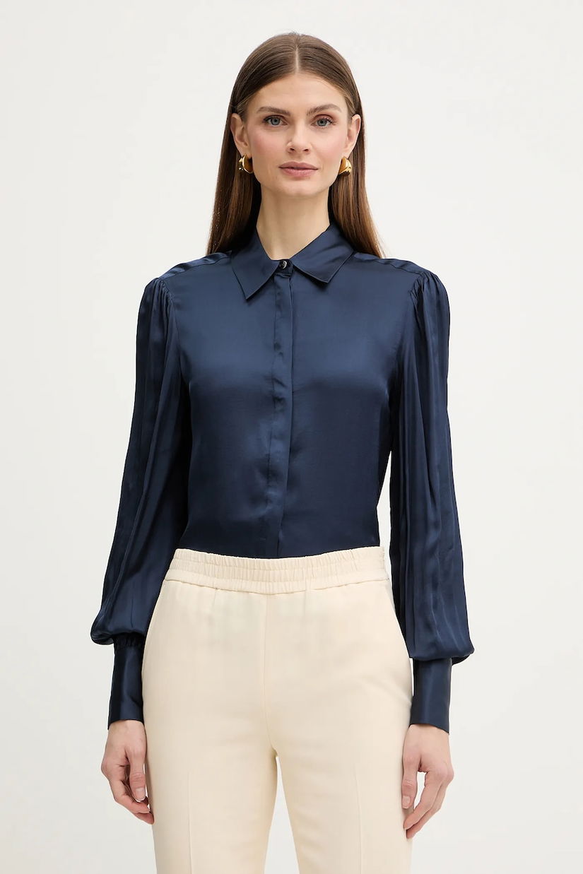 Fracomina cămașă din amestec de mătase