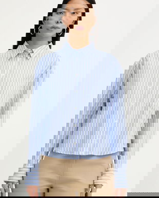 Weekend Max Mara cămașă din bumbac CARTONE