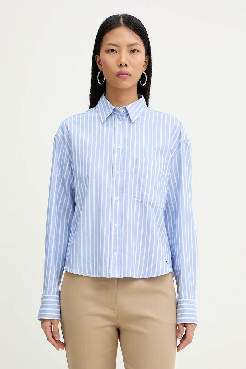 Weekend Max Mara cămașă din bumbac CARTONE