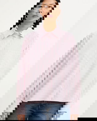 Weekend Max Mara cămașă din bumbac AUREO