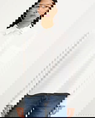 Weekend Max Mara cămașă din bumbac AUREO