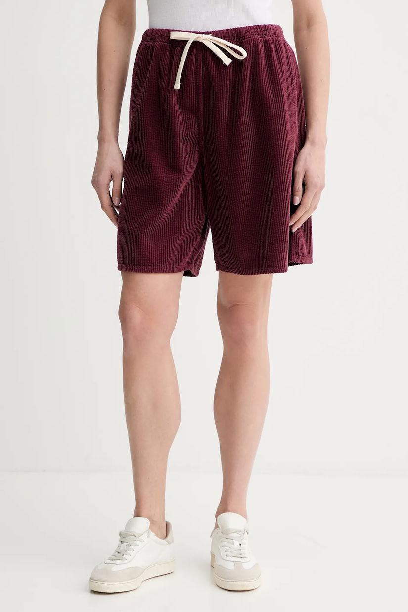 American Vintage pantaloni scurți din velur