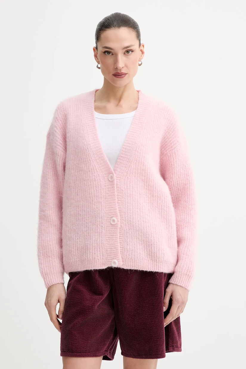 American Vintage cardigan din amestec de lână