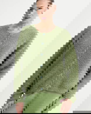 American Vintage cardigan din amestec de lână