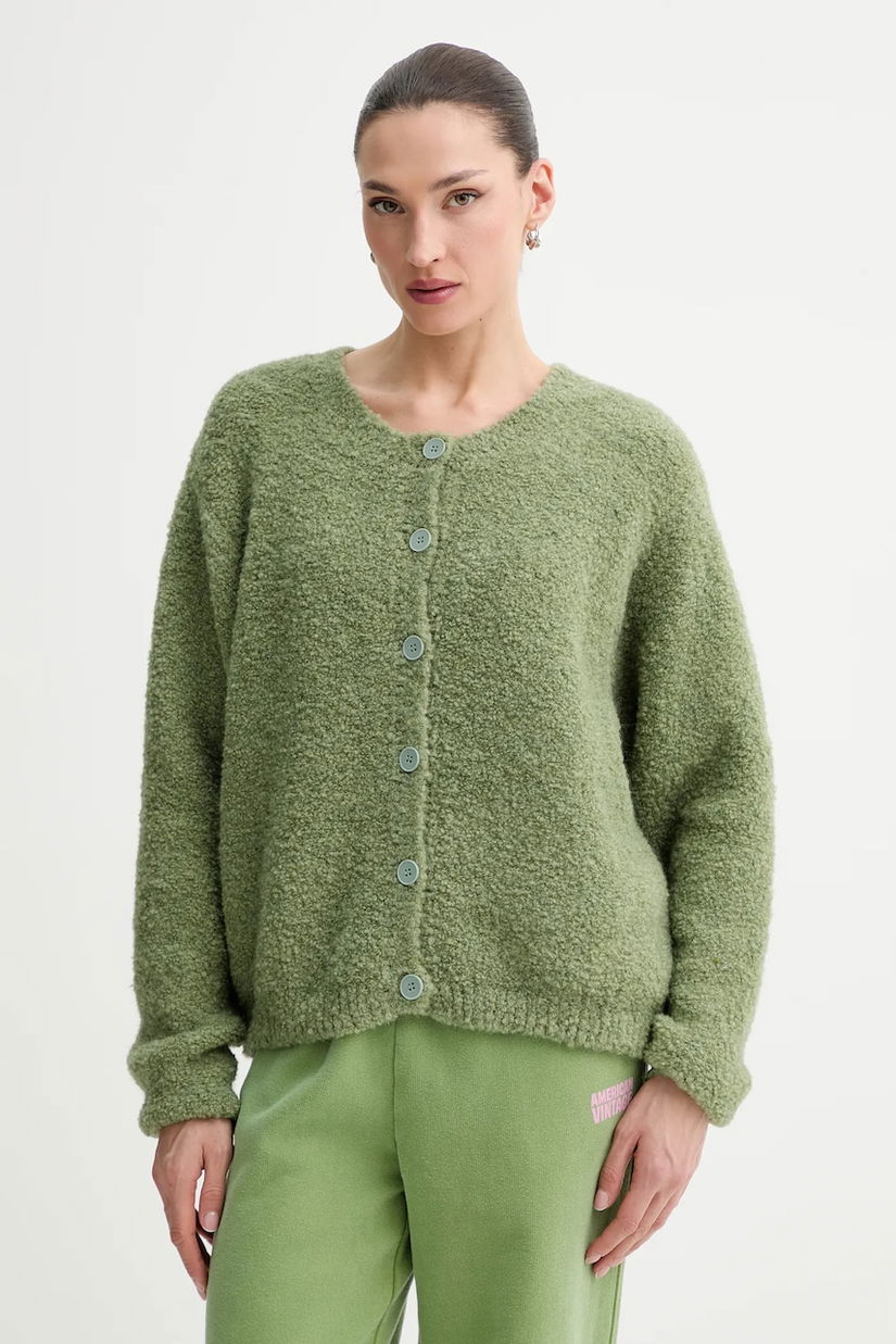 American Vintage cardigan din amestec de lână