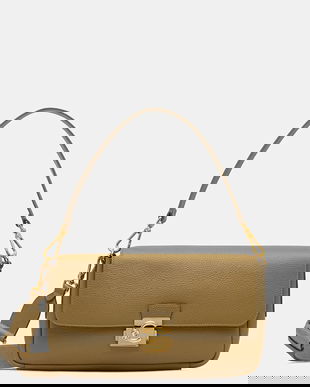 Coccinelle poșetă de piele C-ME LOCK