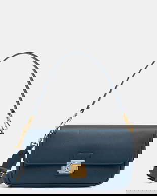 Coccinelle poșetă de piele C-ME LOCK