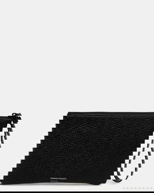 Common Projects borsetă de piele Small Flat Pouch