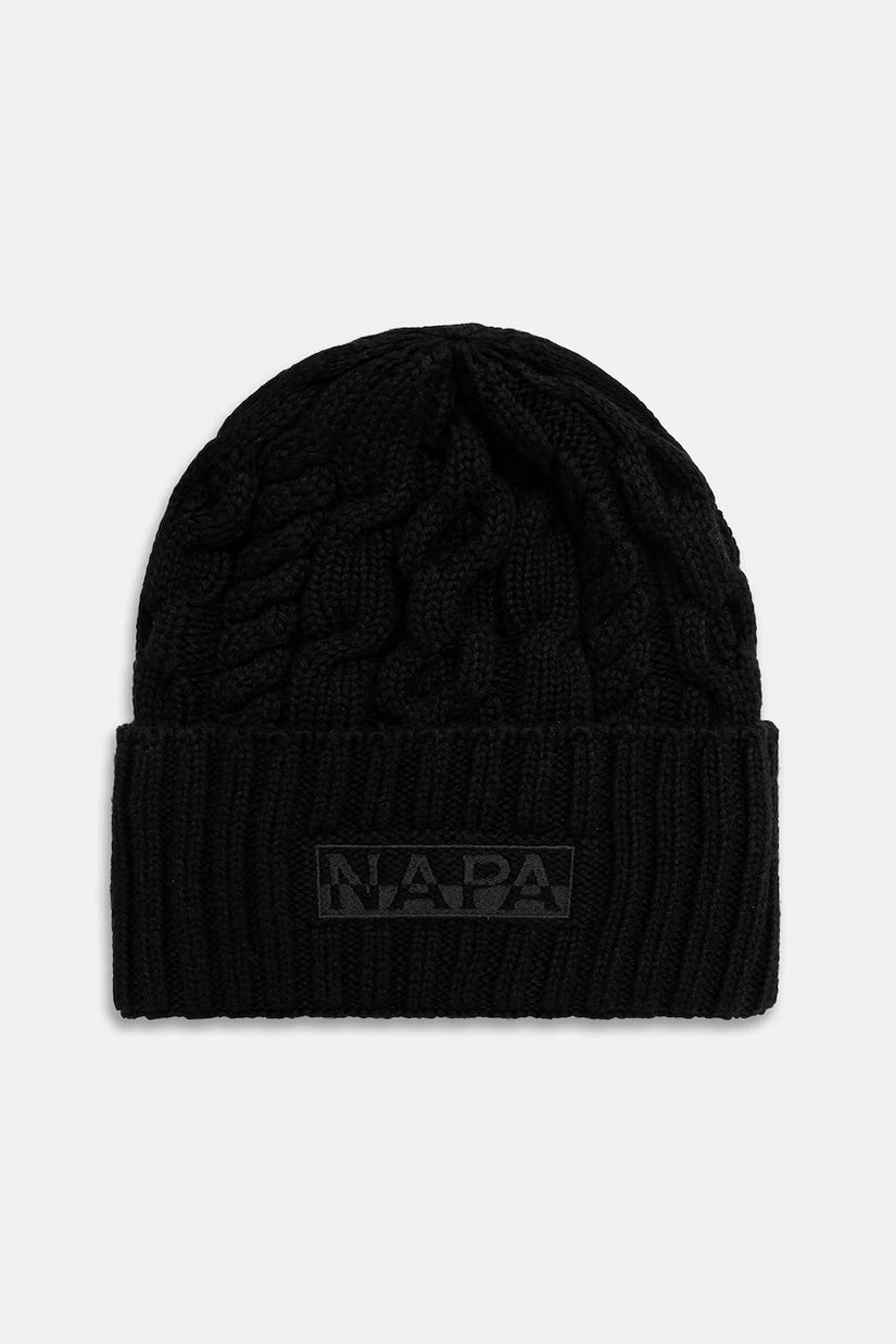 Napapijri pălărie din amestec de lână NF-Tires