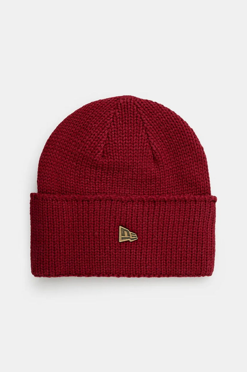 New Era căciulă din amestec de lână WIDE CUFF BEANIE