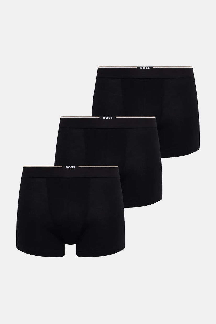 BOSS boxeri BoxerBr 3P Bamboo 3-pack