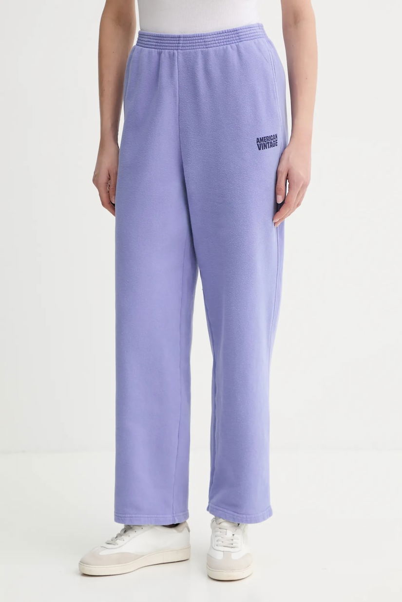 American Vintage pantaloni de trening din bumbac