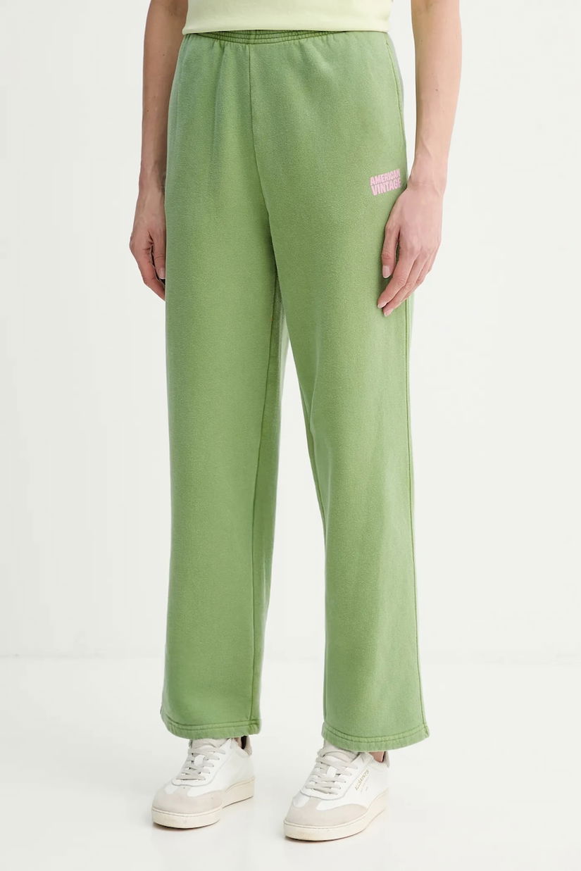 American Vintage pantaloni de trening din bumbac