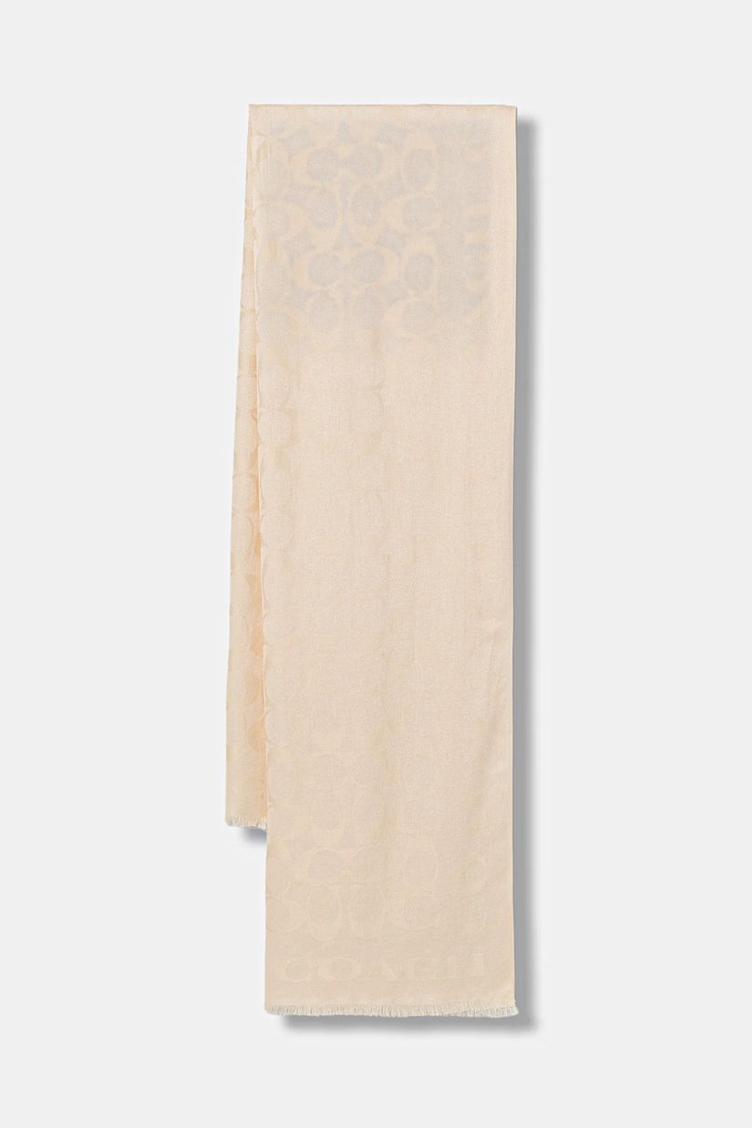 Coach eșarfă din amestec de mătase