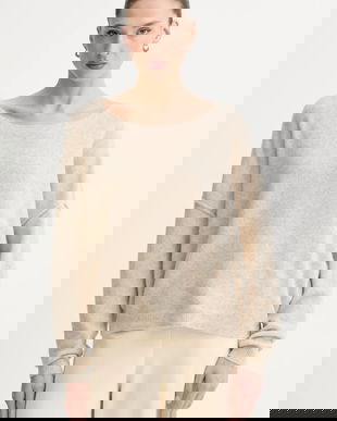 American Vintage pulover din amestec de lână PULL ML COL BATEAU