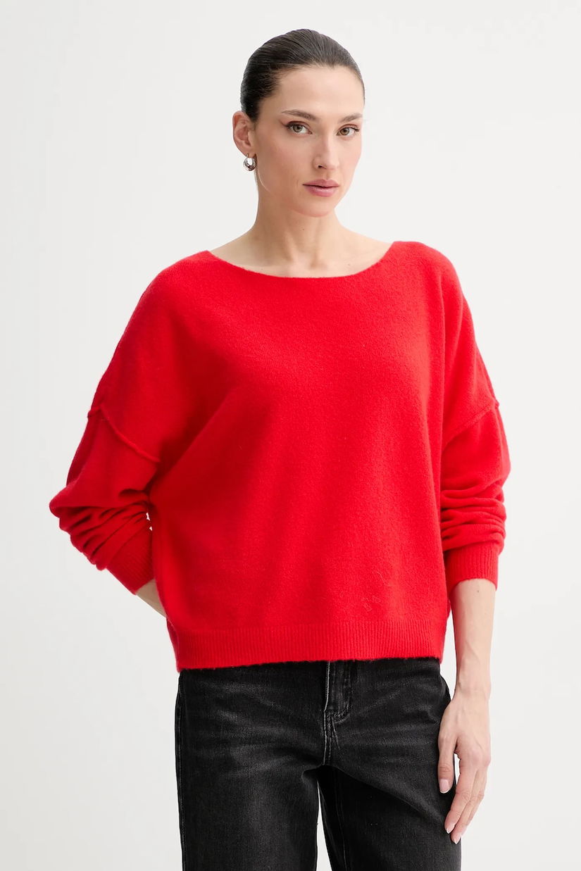 American Vintage pulover din amestec de lână PULL ML COL BATEAU