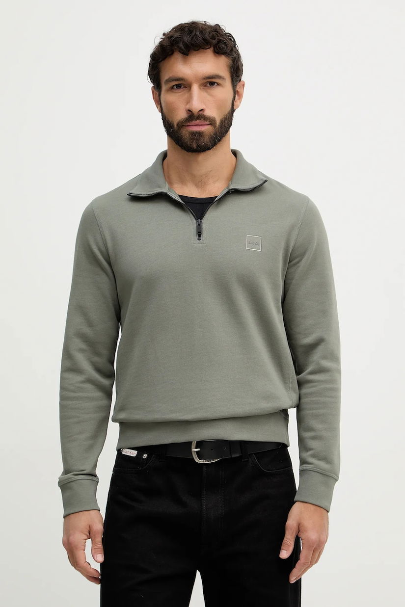 BOSS hanorac de bumbac BOSS CASUAL