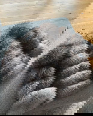 Blană naturală vulpe