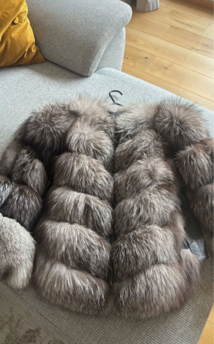 Blană naturală vulpe