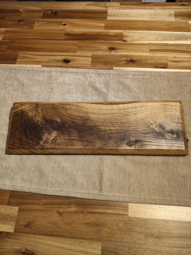 Platou servire handmade stejar