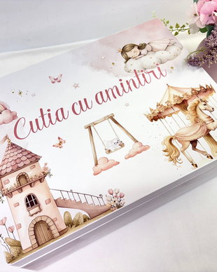 Cutie trusou botez - Little girl