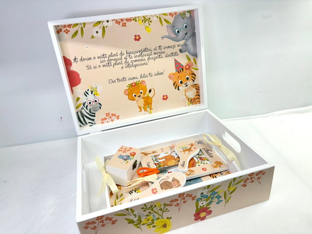 Cutie trusou botez - Wild animals