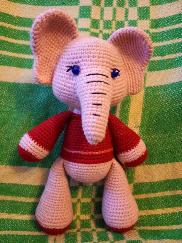 Jucărie croșetată handmade unicat, sigură pentru copii