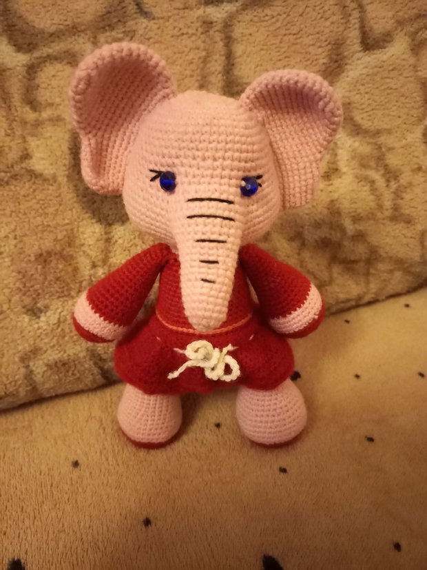 Jucărie croșetată handmade unicat, sigură pentru copii