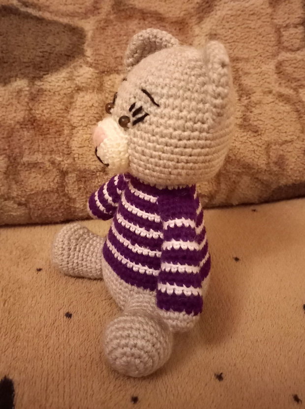 Jucărie croșetată handmade unicat, sigură pentru copii
