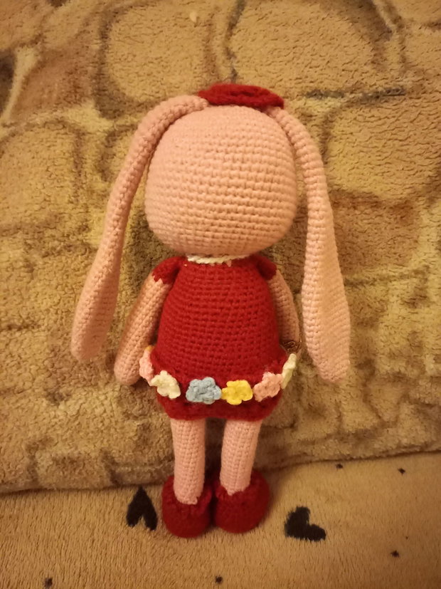 Jucărie croșetată handmade unicat, sigură pentru copii
