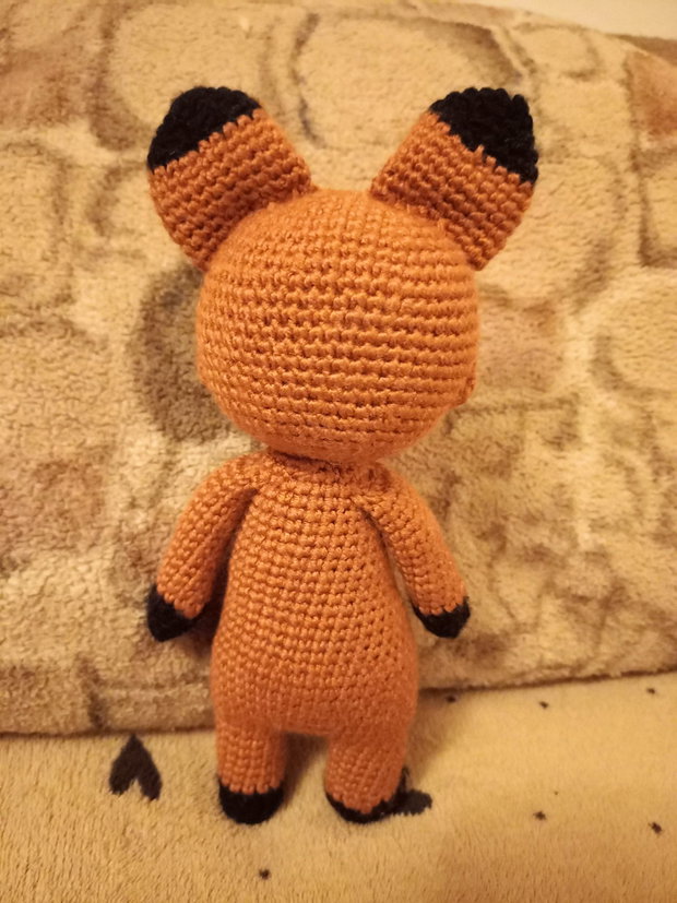 Jucărie croșetată handmade unicat, sigură pentru copii, 2326 cm