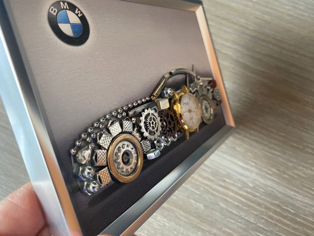 Masina model BMW Cod M 707・Cadouri barbati・Colaj auto de colecție・Decoratiune punk birou