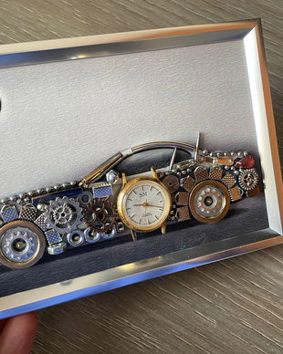 Masina model BMW Cod M 707・Cadouri barbati・Colaj auto de colecție・Decoratiune punk birou