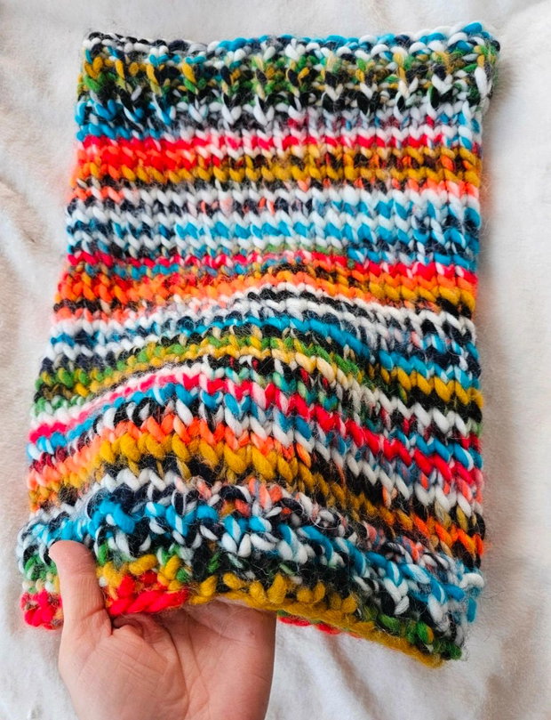 Fular circular oversized