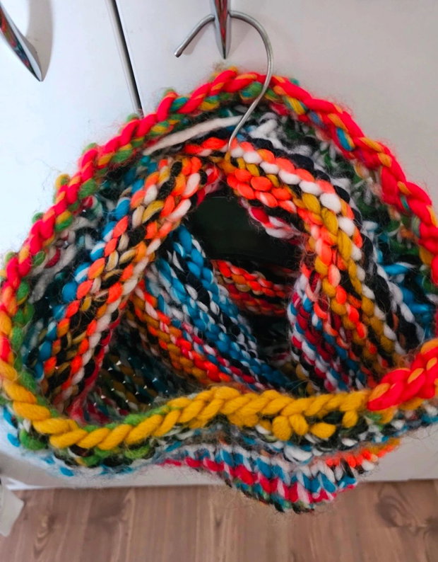 Fular circular oversized