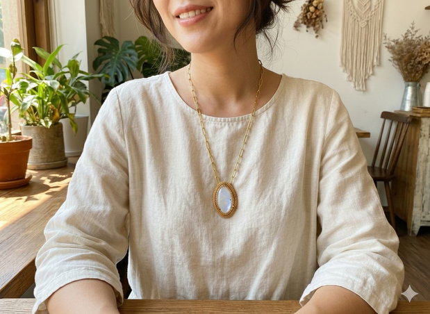 Colier piatra lunii